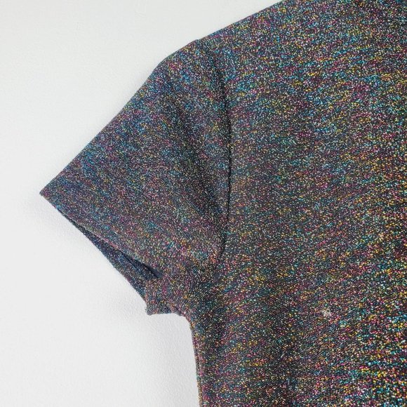 Forever 21 Multi-Color Sparkle Mini Dress Sz S NWT - Picture 6 of 12